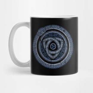 Pagan Ouroboros Viking Serpent Jormungandr Norse Mythology Mug